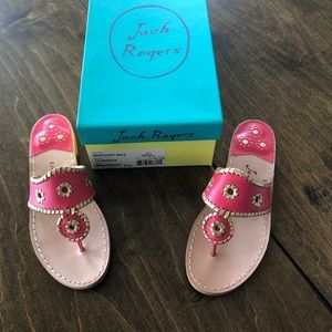 Jack Rogers Nantucket Gold Sandals